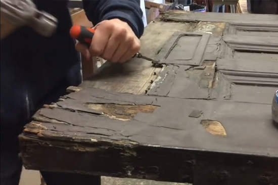 Alondra Park-wooden-door-repair